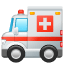 Ambulanssi-emoji U+1F691