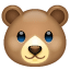 Karhun kasvot -emoji U+1F43B