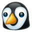 Pingviini emoji U+1F427