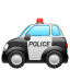 Poliisiauto-emoji U+1F693