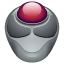 Trackball-hymiö Whatsapp U+1F5B2